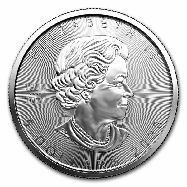 1 oz maple leaf 2023 – Image 2