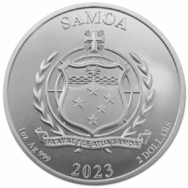 1 oz oiseau vermillon 2023 – Image 2