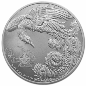 1 oz oiseau vermillon 2023