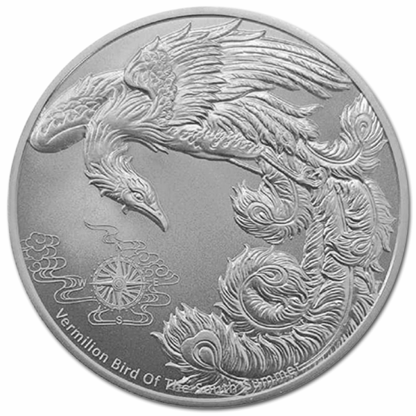 1 oz oiseau vermillon 2023