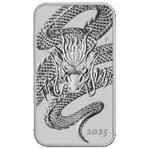1 oz dragon rectangulaire 2025