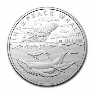 1 oz baleine à bosse 2023
