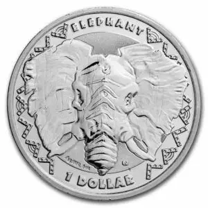 1 oz éléphant big 5 2023