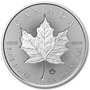 1 oz incuse maple leaf 2018