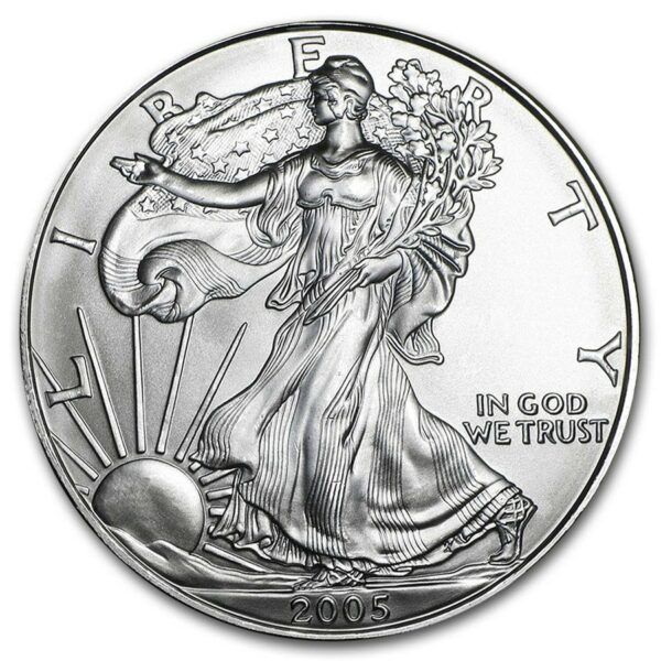 1 oz silver eagle 2005