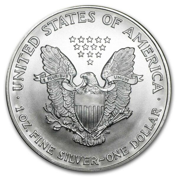 1 oz silver eagle 2005 – Image 2