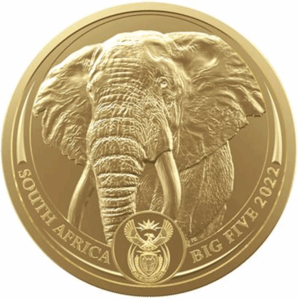 1 oz big 5 éléphant 2022