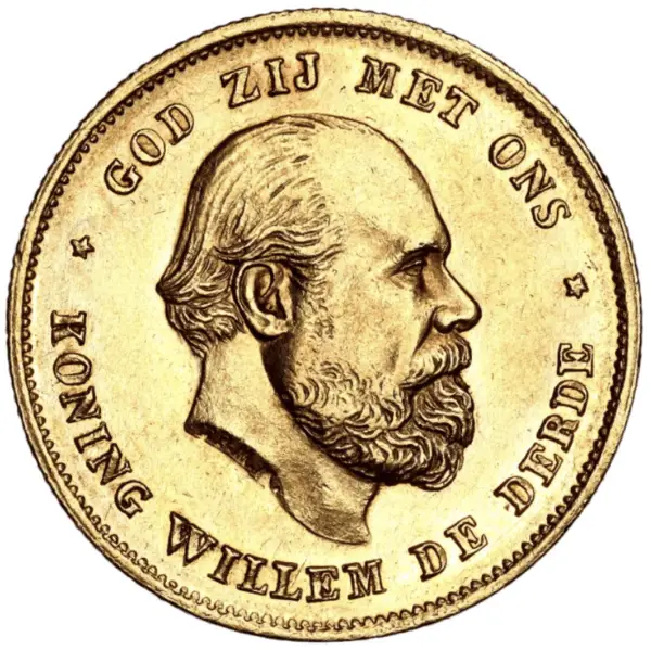 10 florins or willem III