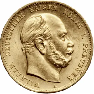10 mark or wilhelm I