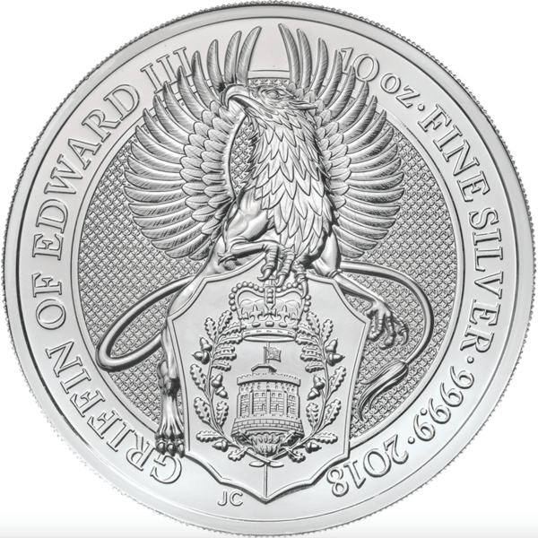 10 oz griffon queen's beasts 2018