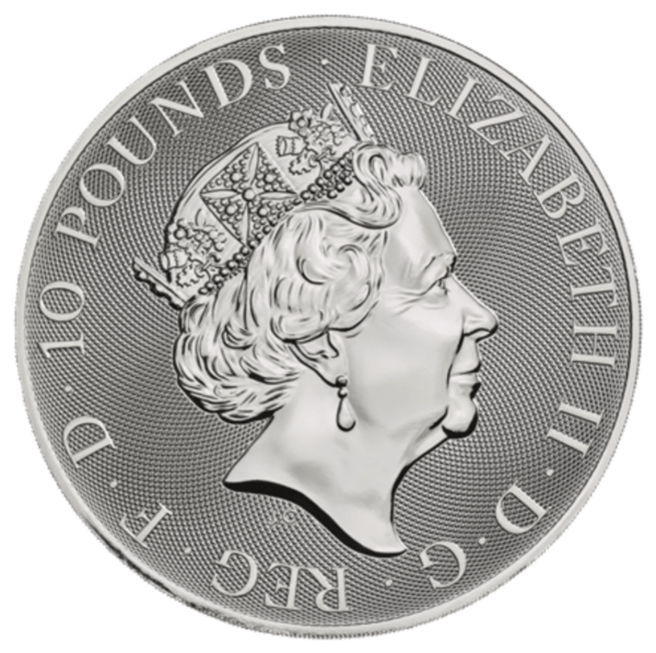 10 oz taureau noir queen's beasts 2019 – Image 2