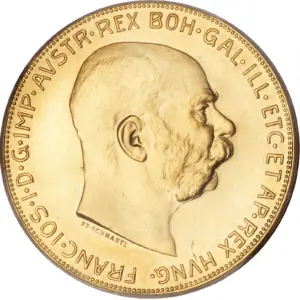 100 couronnes or françois joseph I