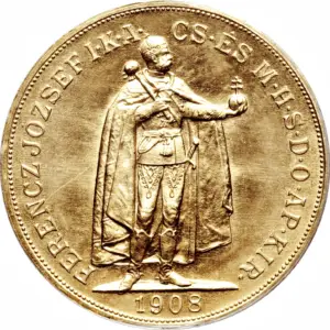 100 couronnes or hongrie