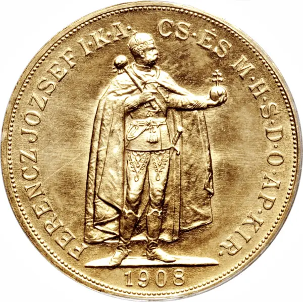 100 couronnes or hongrie
