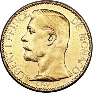 100 francs or albert I