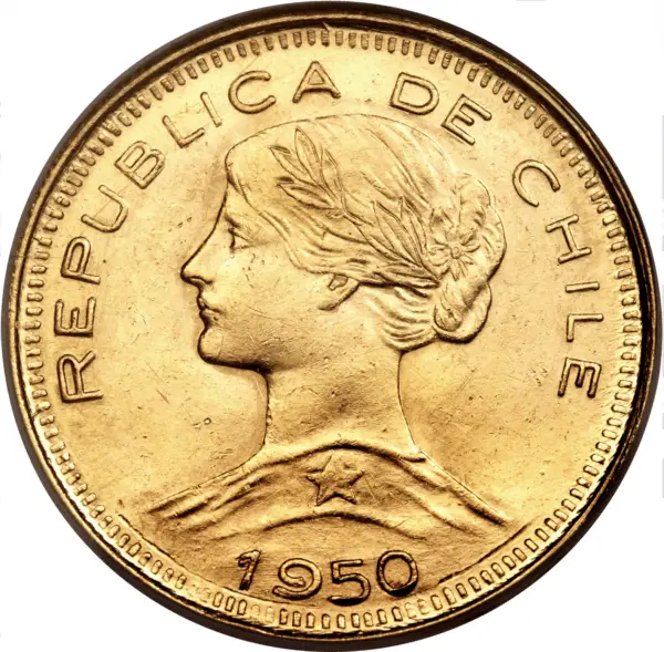 100 pesos or liberté