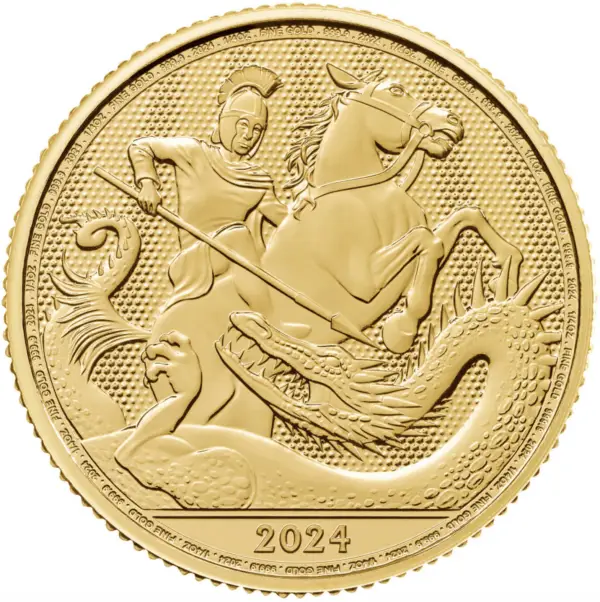1/4 oz st george et le dragon 2024