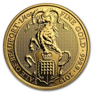 1/4 oz éale queen's beasts 2019