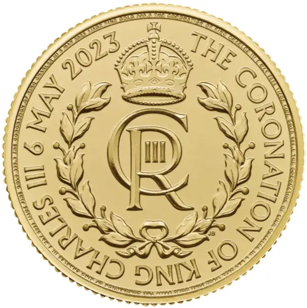 1/4 oz couronnement charles III 2023