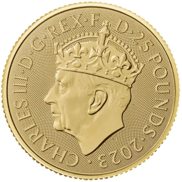 1/4 oz couronnement charles III 2023 – Image 2