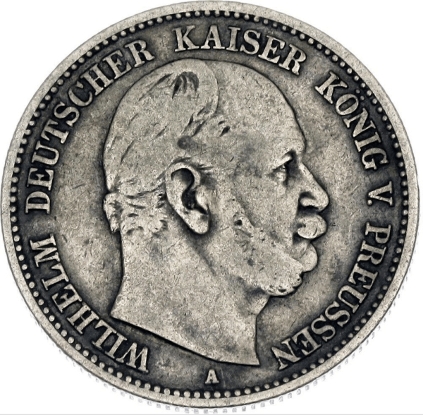 2 mark wilhelm I argent