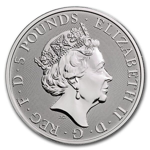 2 oz cheval blanc queen's beasts 2020 – Image 2