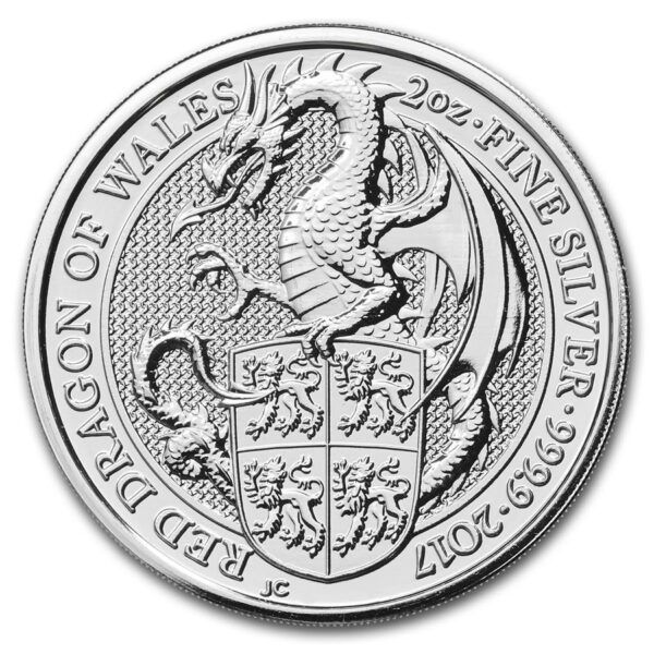 2 oz dragon queen's beasts 2017