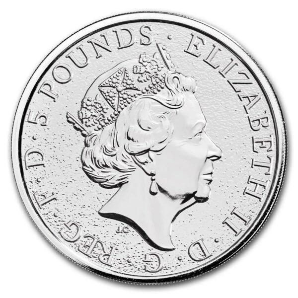 2 oz dragon queen's beasts 2017 – Image 2