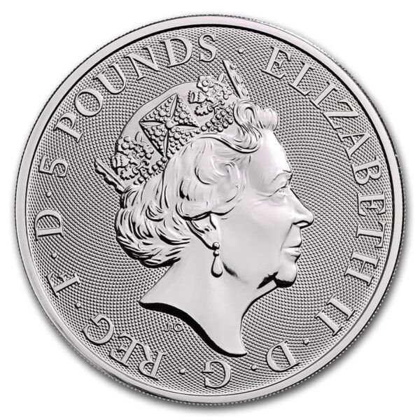 2 oz éale queen's beasts 2019 – Image 2