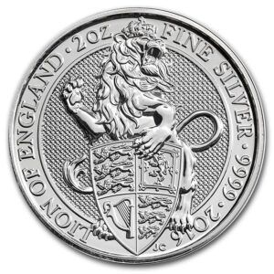 2 oz lion queen's beasts 2016