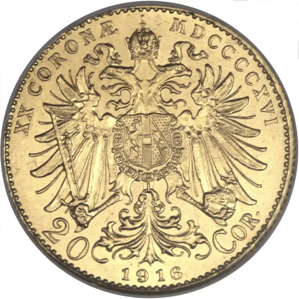 20 couronnes or françois joseph I – Image 2
