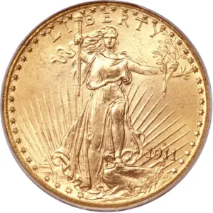 20 dollars or saint gaudens