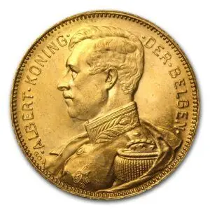 20 francs or albert I