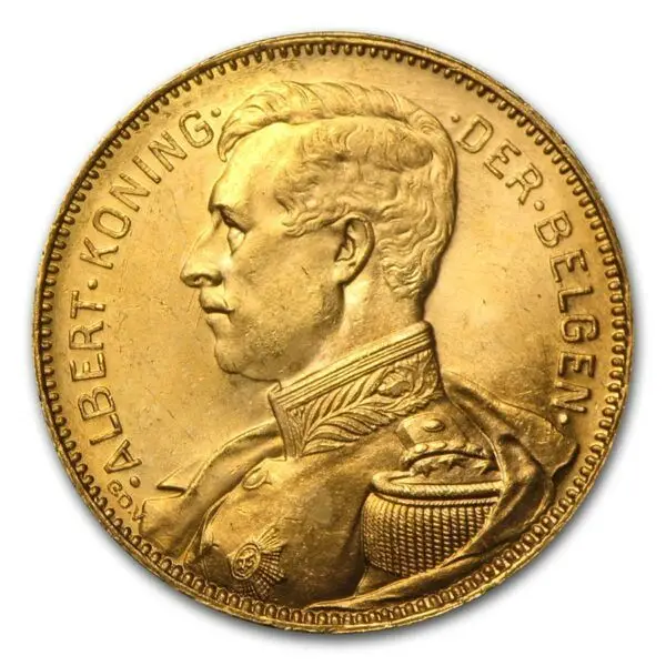 20 francs or albert I