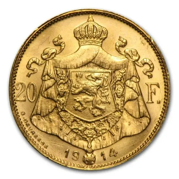 20 francs or albert I – Image 2