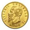 20 lire or vittorio emanuele II