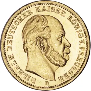 20 mark or wilhelm I