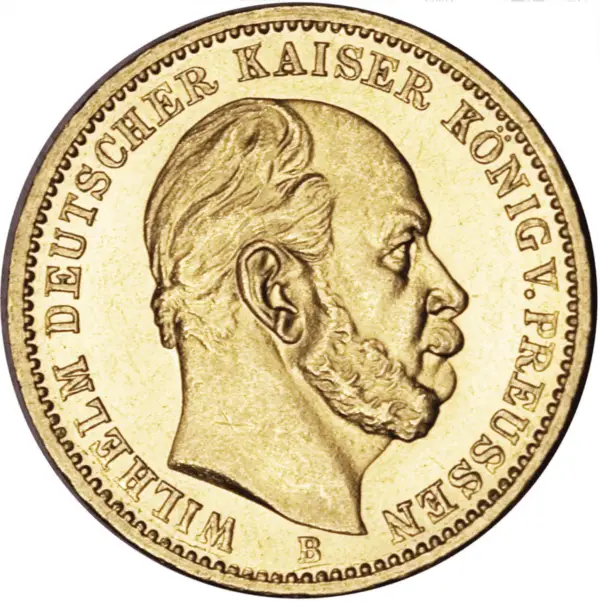 20 mark or wilhelm I