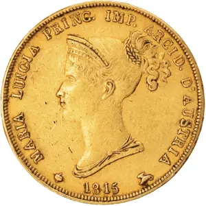 40 lire or maria luigia