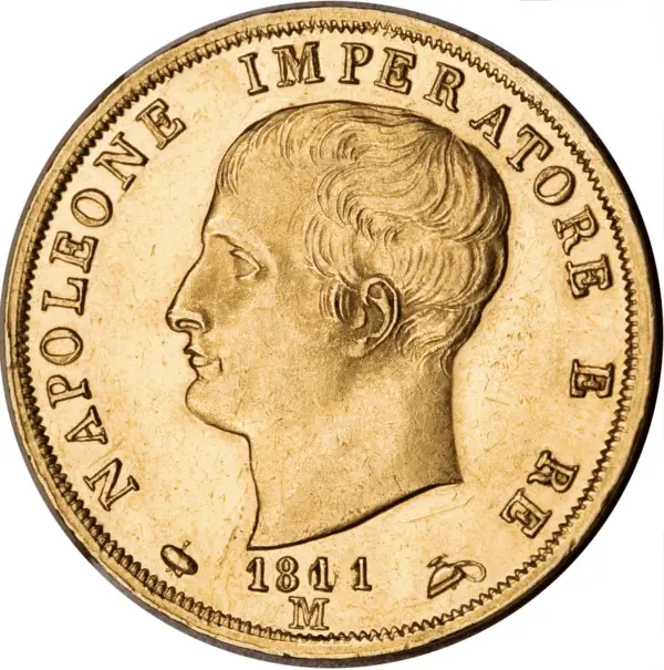 40 lire or napoléon I
