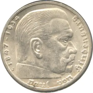 5 reich mark argent