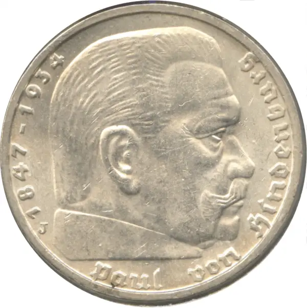 5 reich mark argent