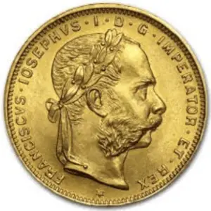 8 florins 20 francs or 1892 refrappe