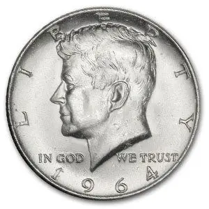 half dollar kennedy argent