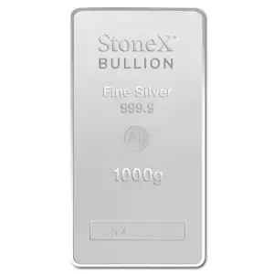 Lingot d'argent 1 kg StoneX