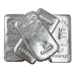Lingot d'argent 1 kg