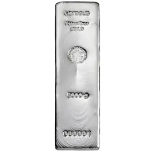 Lingot d'argent 5 kg