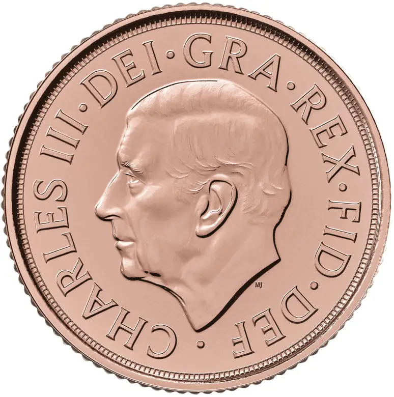 demi souverain or 2024 charles III - acheter-or-argent.fr