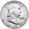 half dollar franklin argent