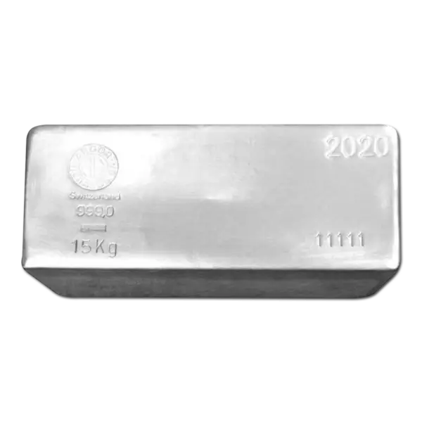 Lingot d'argent 15 kg – Image 2
